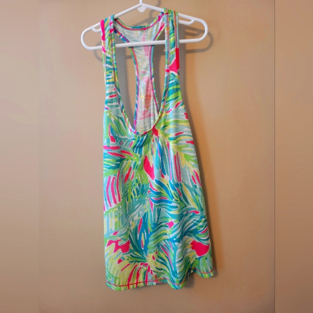 Lilly Pulitzer Luxletic Tank Size Large